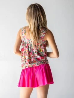 Natural Life Daisy Skort - Hot Pink -Natural Life Shop 1A2A5903