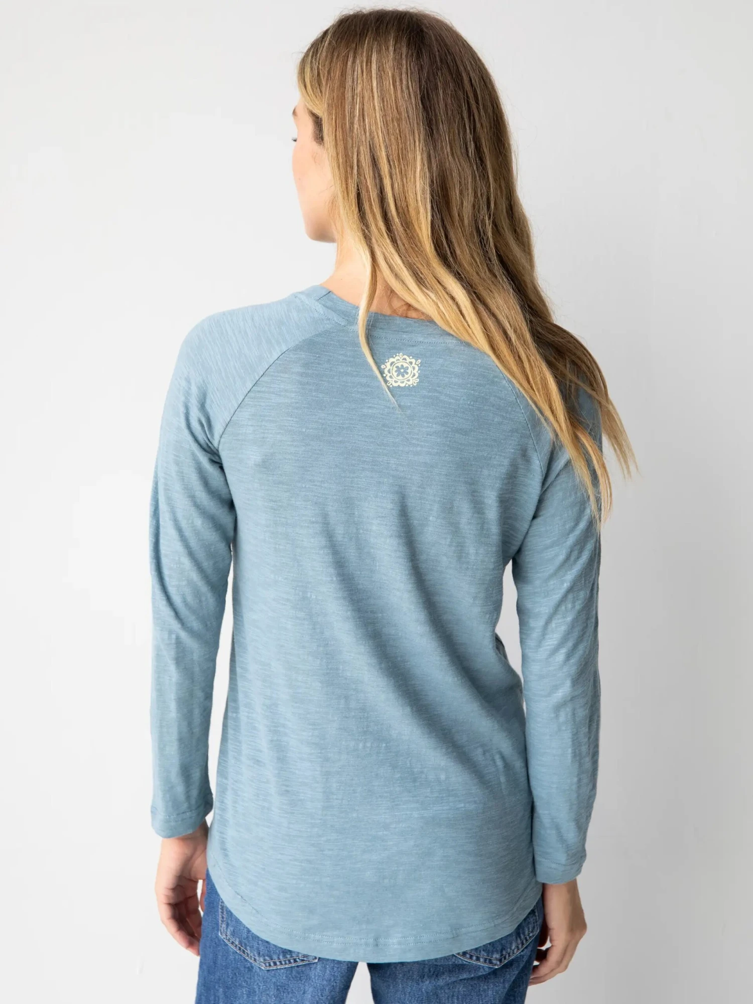 Natural Life Long Sleeve Boho Tee Shirt - Take It Easy 5 Natural Life Long Sleeve Boho Tee Shirt - Take It Easy - Image 3