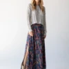 Natural Life Ginger Side-Slit Maxi Skirt - Watercolor Floral 2 Natural Life Ginger Side-Slit Maxi Skirt - Watercolor Floral -Natural Life Shop 484A5394 20copy