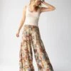 Natural Life Patti Palazzo Pant - Tan Cream Floral 1 Natural Life Patti Palazzo Pant - Tan Cream Floral -Natural Life Shop 484A8127 20copy