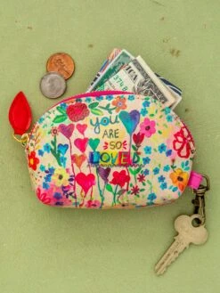 Natural Life Vegan Leather Mini Pouch - You Are So Loved