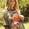 Natural Life 8-in-1 Pocket Crossbody - Ditsy Garden