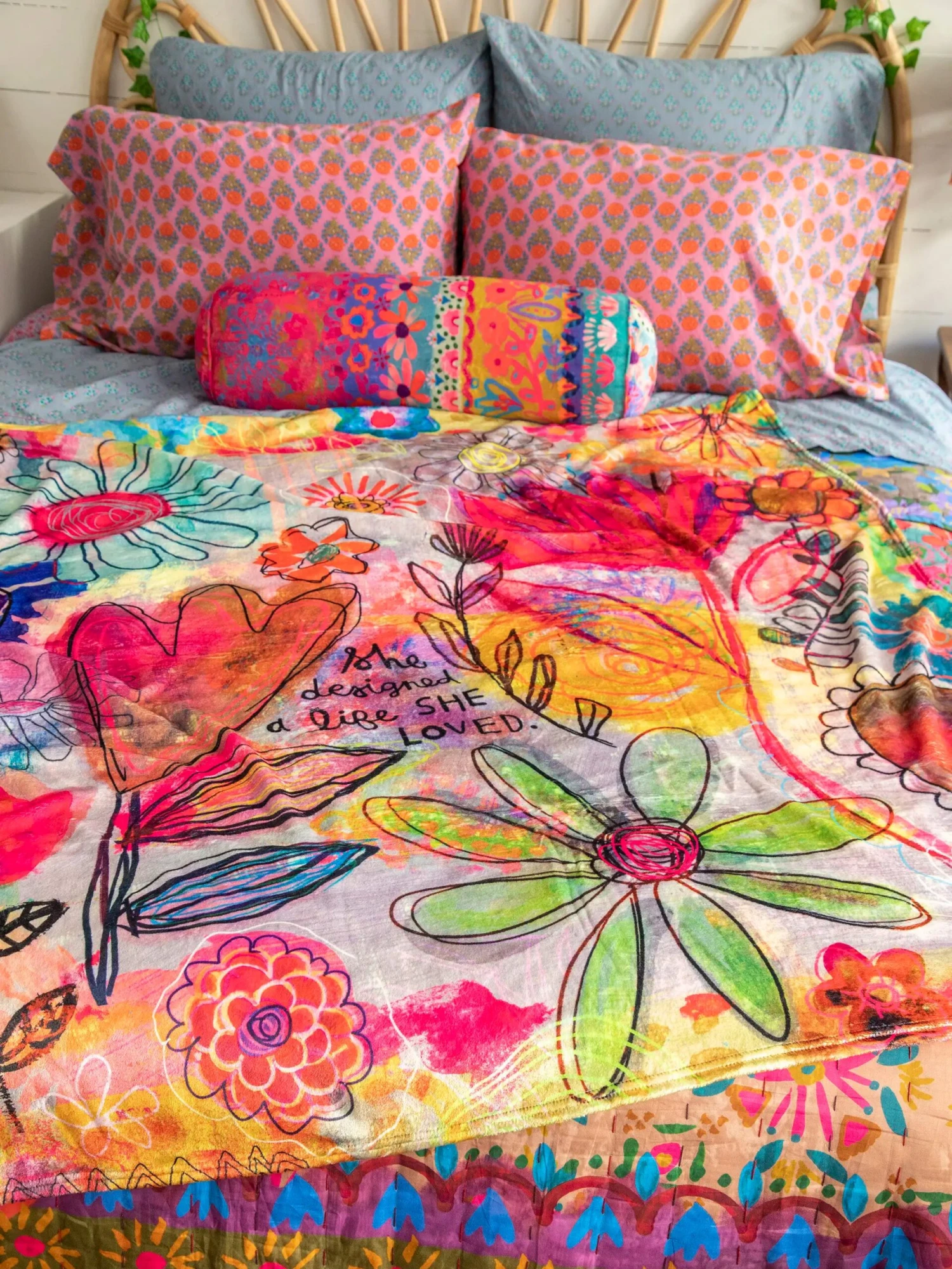 Natural Life Cozy Throw Blanket - Life She Loved 5 Natural Life Cozy Throw Blanket - Life She Loved - Image 3