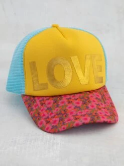 Natural Life Adjustable Trucker Hat - Love