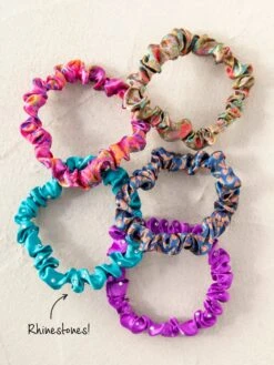 Natural Life Skinny Scrunchie Set - Olive