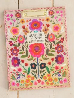 Natural Life Clipfolio With Notepad - Every Little Thing
