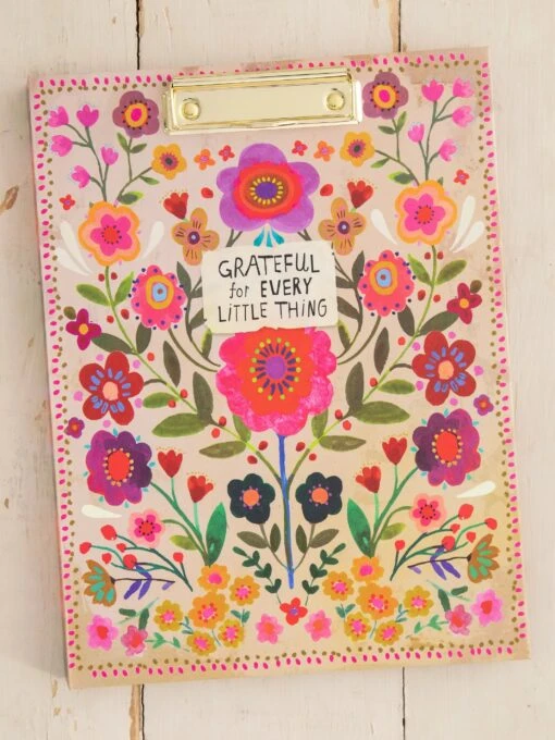 Natural Life Clipfolio With Notepad - Every Little Thing -Natural Life Shop HNT000020
