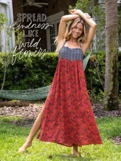 Natural Life Shop -Natural Life Shop MixedPrintPattiDress SpreadKindness 2130x2840 NoBorder