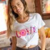 Natural Life Boho Tee Shirt - Love -Natural Life Shop VP3A1625