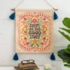 Natural Life Tassel Wall Tapestry - Focus On The Good -Natural Life Shop WHG000021 2