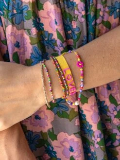 Natural Life Beaded Wishing Bracelet - Loved